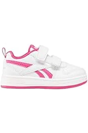Reebok Royal Prime 2.0 ALT, Zapatillas de Tenis Bebé-Niñas, White/BOLDPINK, 26 EU