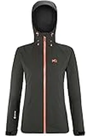 Millet Grands Montets ll GTX JKT W - Chaqueta Hardshell para Mujer - Membrana Gore-Tex Impermeable - Aproximación, Senderismo, Trekking, Diario - Gris
