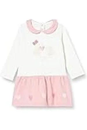 chicco Vestido Manga Larga Vestido Bebé-Niñas 9 meses