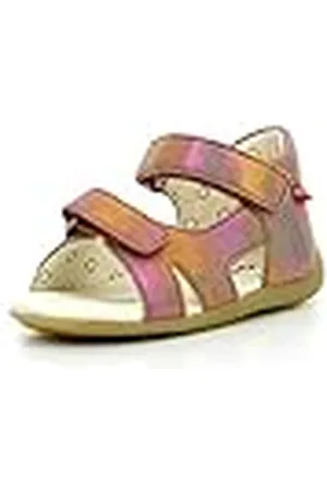 Kickers Binsia-2, Sandalia Niñas, Rosa (Rainbow), 18 EU