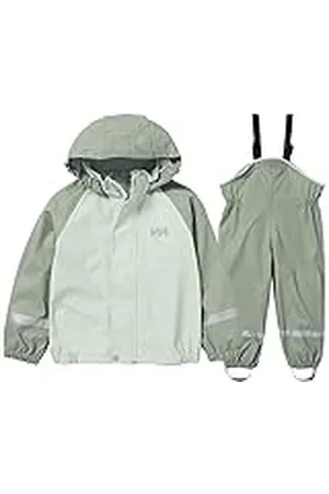 Helly Hansen K Bergen Pu Rainset - Chaqueta para niños de 6 años, color