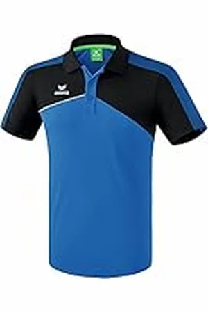 Erima GmbH Premium One 2.0 Polo, Unisex niños, Azul (New Royal) / Negro/Blanco, 152