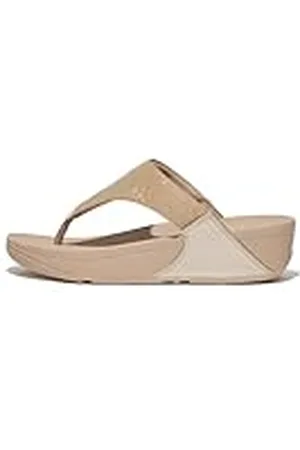 FitFlop Lulu Shimmerlux Toe-Post Sandals, Sandalia Mujer, , 38 EU