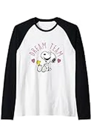 Peanuts Snoopy Dream Team Camiseta Manga Raglan