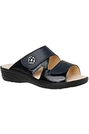 Ganter Hera, Pantuflas Mujer, Azul (Ocean), 37 EU Ancho