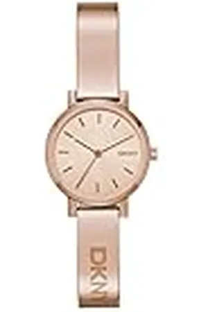 DKNY Reloj analogico para Mujer de Cuarzo con Correa en Acero Inoxidable NY2308