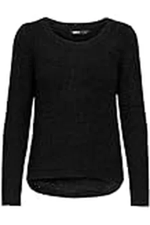 ONLY OnlGEENA XO L/S PULLOVER KNT NOOS, Suéter para Mujer, cuello redondo, manga larga, , XL