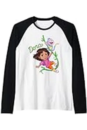 Dora & Boots - Balanceo Camiseta Manga Raglan