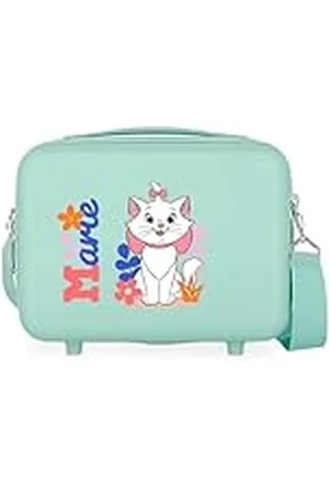 Disney Aristogatos Neceser Adaptable con Bandolera Rosa 29x21x15 cms Rígido ABS 9,14L