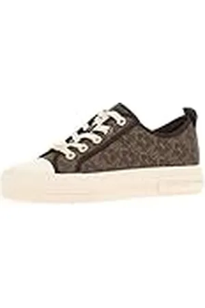 Michael Kors Evy Lace UP, Sneaker Mujer, Brown, 40 EU
