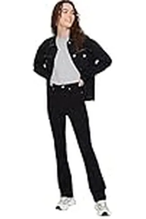 Trendyol Jeans Acampanados de Cintura Alta para Mujer Pantalones, , 38