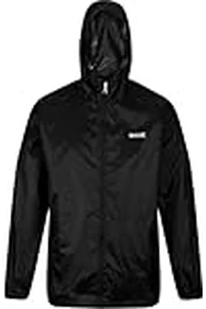 Regatta Chubasquero impermeable con capucha ligera y transpirable Jackets Waterproof Shell, Hombre, , 52-54 EU (L)