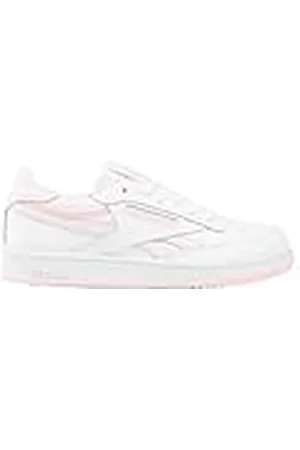 Reebok Club C Revenge, Zapatillas de Deporte, Unisex niños, FTWRWHITE/PORCELAINPINK/PINKGL, 36 EU