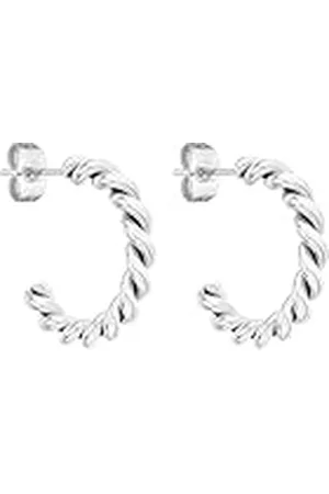 Tamaris Pendientes de aro, 2, Acero inoxidable, Ninguno