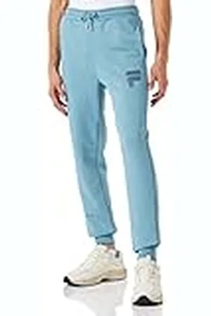 Fila Pantalones Deportivos Borgnone Vestir, Azul Adriático, 34-37 para Hombre