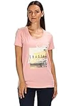Regatta Filandra III Coolweave Camiseta de algodón con Estampado gráfico para Mujer