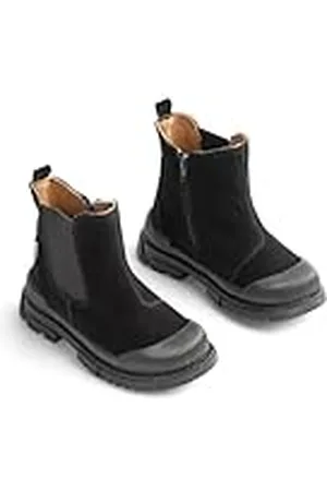 WHEAT Zapatos Infantiles Chelsea Botas de Invierno Saida Unisex Niñas 100% Cuero Transpirable, Impermeable, Nieve, , 25 EU