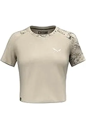 Salewa Camiseta Marca Modelo LAVAREDO Hemp W Crop T-Shirt.