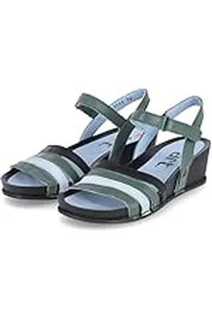 Art 1943 I Imagine, Sandalias con cuña Mujer, Foliage-Black, 40 EU