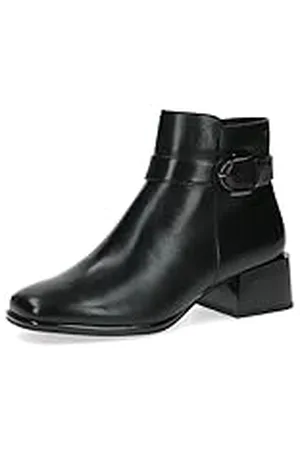 Caprice 9-25340-41, Botines de tacón con cordones para Mujer, Negro (Black Nappa), 38 EU