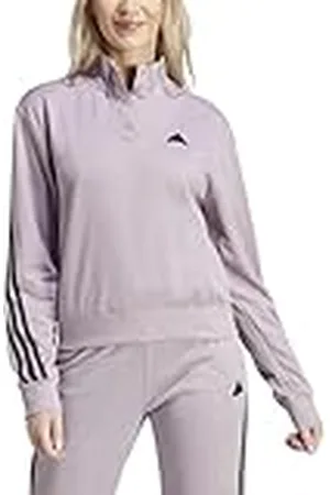 adidas Mujer Iconic Wrapping 3-Stripes Snap Track Jacket, , XL