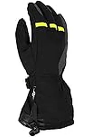 Rusty Stitches Guantes Kevin Black-Yellow Fluo-Grey (09-M)