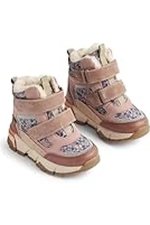 WHEAT Unisex Winterschuh Kinderschuh Lucka Tex Wasserdicht-atmungsaktiv Gefüttert und Warm Leder, Zapatos para Nieve niños, , 24 EU