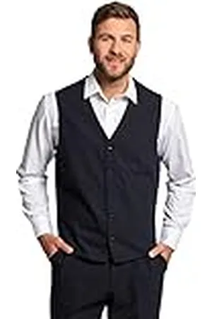 JP 1880 Business-Weste N Chaleco, Azul (Blau 70), 64 para Hombre