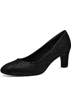 Tamaris Zapatos de Salón para Mujer, Textiles, Tacón Cuadrado, Veganos, , 38 EU