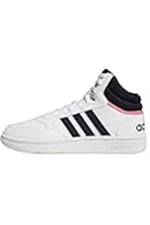adidas Hoops 3.0 Mid Classic Shoes, Zapatos Mujer, Cloud White/Legend Ink/Cloud White, 43 1/3 EU