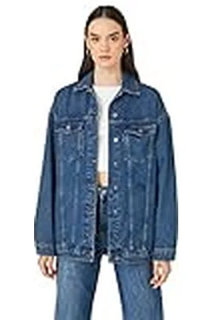 Koton Denim Jacket Long Sleeve Pocket Detail Shirt Neck Chaqueta, , 38 De Las Mujeres