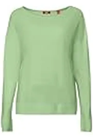 ESPRIT 034ee1i332 Suéter, 330/verde Claro, M-L para Mujer