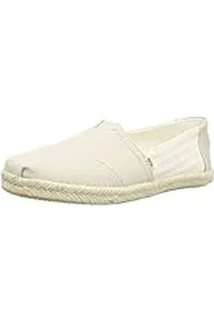 TOMS Mujer ALPARGATA ROPE Mocasines Planos,Beige (Natural),35.5 EU