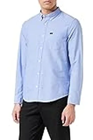 Lee Button Down Camisa, , L para Hombre
