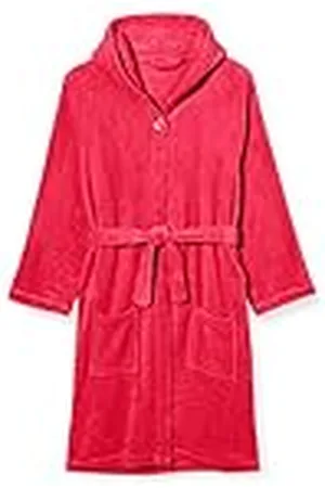Playshoes Fleece-Bademantel Traje de baño, (Pink 18), 134-140 Unisex niños