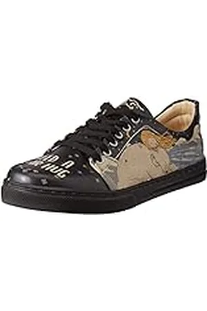 Dogo Sneakers, Zapatillas de Mujer, Need a Bear Hug, Zapatos Veganos Estampados,36 EU