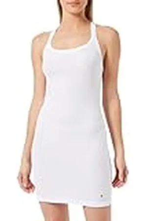 Tommy Hilfiger Camisón Mujer de manga corta, Weiß (Blanco), XS