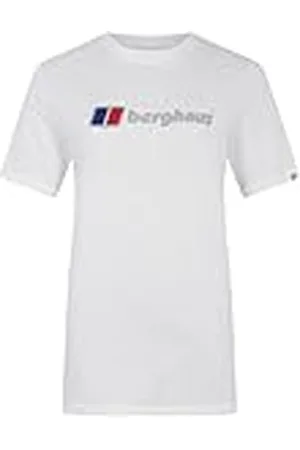 Berghaus Camiseta de manga corta Boyfriend con logo clásico grande para Mujer, , 38