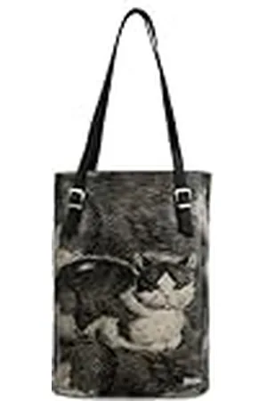 Dogo Femme Cuir Vegan Noir Fait Main et Mode Sac d