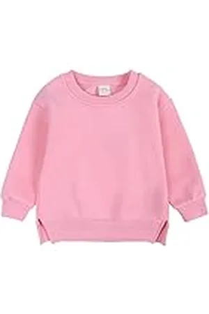 LITTLE HAND Niño niña Sudadera Color sólido con Capucha Sudadera Manga Larga Camiseta Cuello Redondo Lana，Altura Adecuada 73 80 90 100 110 120 130