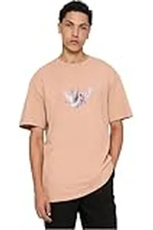 Mister Tee Mt1977-vive La Liberte Oversize tee Camiseta, ámbar, 5XL Grande Alto Hombres