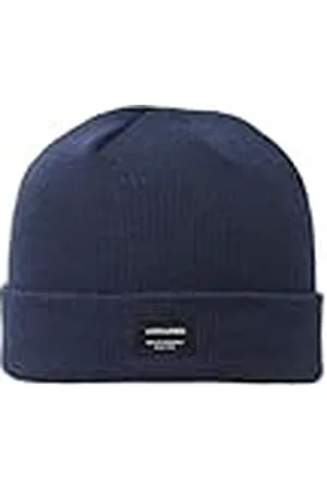JACK & JONES Jack&Jones Junior Jacdna Beanie Sn Moda juvenil Gorro, Negro, S/M para Niños