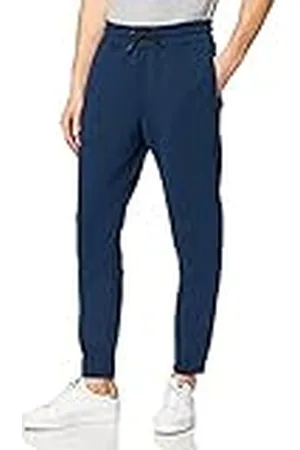 Jako Pantalones de chándal para Hombre Premium Basics, Hombre, Pantalones de Correr, 8429, Color Azul Marino, Large