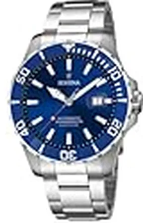 Festina Reloj Hombre F20531/3 Automatico Caja de Acero Inoxidable 316l Plateado Correa de Acero Inoxidable 316l Plateado
