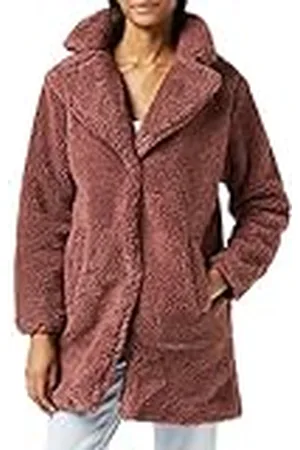 Urban classics Ladies Oversized Sherpa Coat Abrigo, , L para Mujer