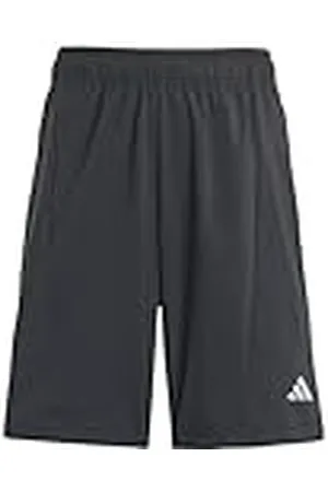 adidas Niños Training AEROREADY Shorts Kids, Black/Reflective Silver, 11-12 Years