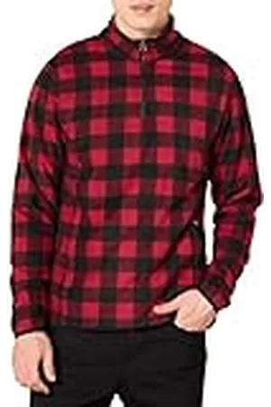 Amazon Chaqueta de Forro Polar con Cremallera de un Cuarto Hombre, , M
