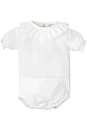 BABIDU 1726 Body Bebé plumetti Manga Corta con Cuello con Volante Color: Talla: 9