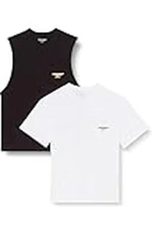 JACK & JONES Jorbora Oversize SL Mix 2pk MP Juego Camiseta sin Mangas, , L Hombres