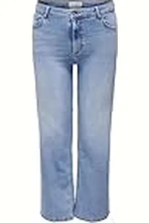 ONLY Carwilly HW Wide Dnm Tai006 Noos Vaqueros Anchos, , 54W x 32L para Mujer